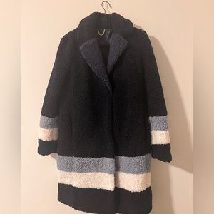 Ladies J Crew topcoat, size small.